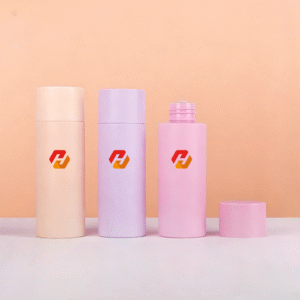 face wash bottle design 100ml PET Bottle for Skin Toner and Lotion