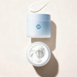 Frosted Glass Cream Jars with Matching Caps | 100g Refillable Essence Jar | Hyrun