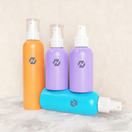 empty water / toner spray bottles​