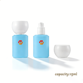 glass serum pump bottles 15ml Custom