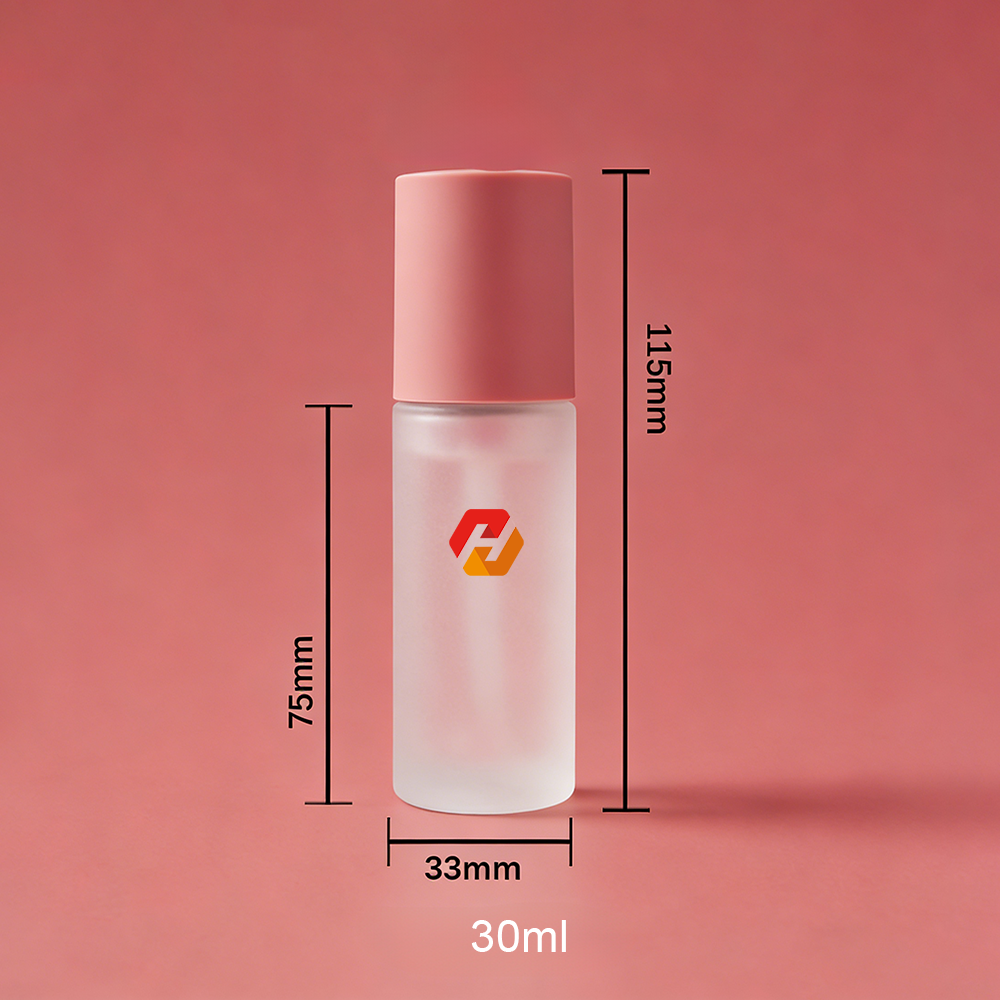 30ml glass pump bottles - Image 5