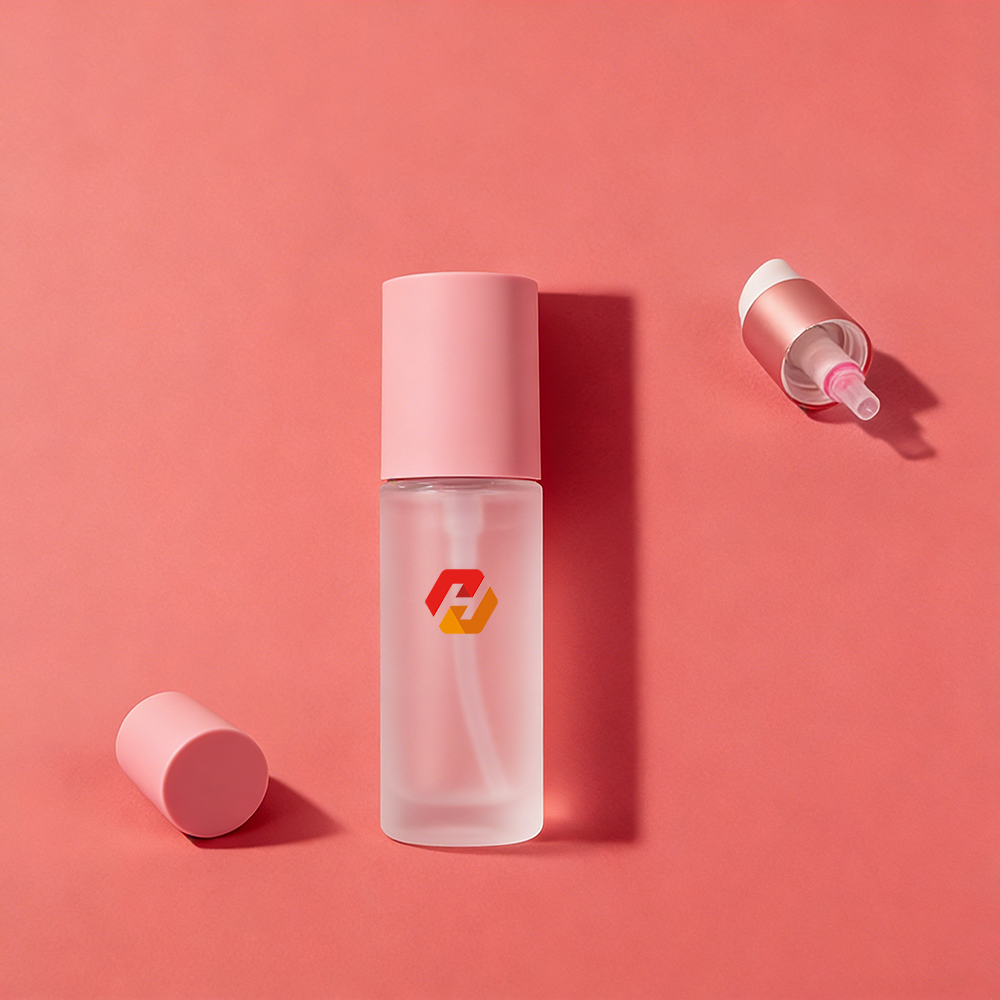 30ml glass pump bottles - Image 4