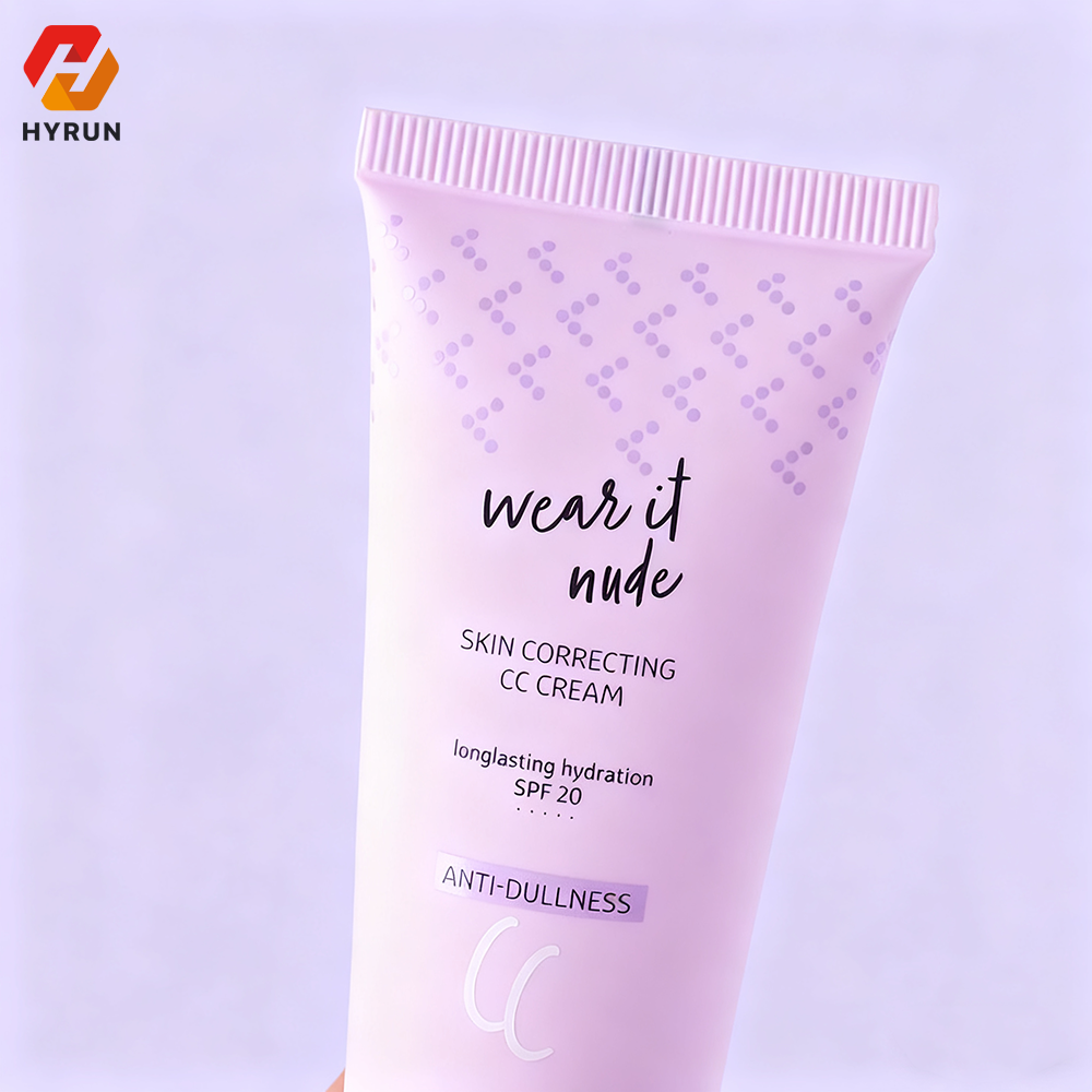 PE Sunscreen Tubes with PP Airless Pump | 20ml-70ml Squeeze Tube for CC Cream | Hyrun - Image 3