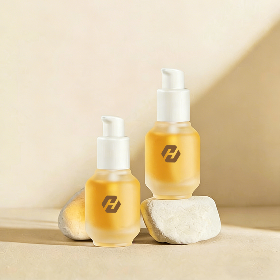 Wholesale Glass Bottle with Pump for Oil | Custom 30ml Essential Oil Bottle | Hyrun - Image 4