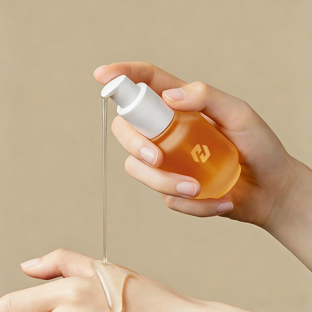 Wholesale Glass Bottle with Pump for Oil | Custom 30ml Essential Oil Bottle | Hyrun - Image 2