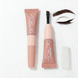 PE Pink Mascara Tube with Brush Tip | Custom 5ml-15ml Flexible Tube | Hyrun