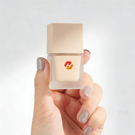 Square Glass Highlighter Bottle 7ml with Precision PP Cap and Applicator | Hyrun