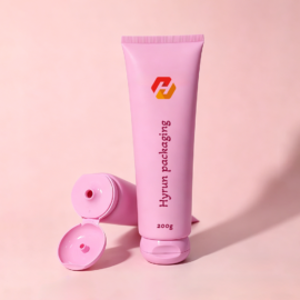 Face Wash Tube Mockup Style 200ml Squeeze Containers for Brand Sampling
